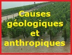Causes géologiques et anthropiques de l’inondation
